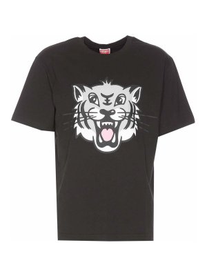 Tシャツ・カットソー AUTRY Men T Shirts TSPX12OK Black T-Shirt in black cotton – Deliberti
