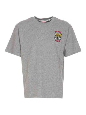 KENZO: t-shirts - Verdy Market Embroidered T-Shirt