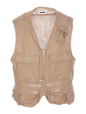MAGLIANO: Gilets tricot - Gilet - Beige