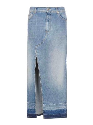 Pinko: gonne al ginocchio  e longuette - Gonna in denim Il Cairo