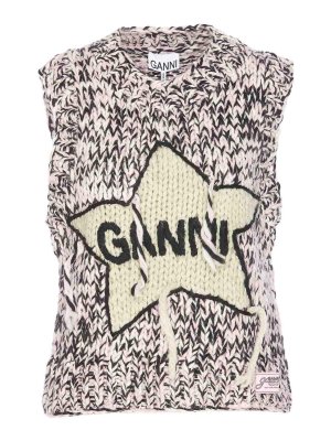 GANNI: crew necks - Jumper