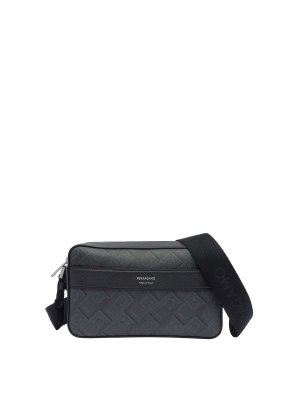 FERRAGAMO: クロスボディバッグ - クロスボディバッグ - 黒
