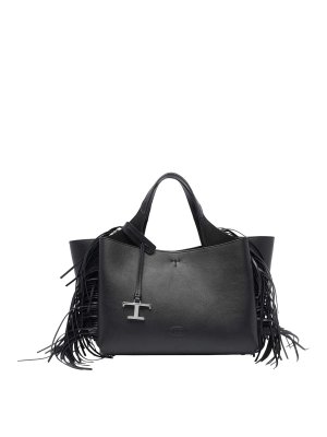 TOD'S: totes bags - Fringed Leather Handbag