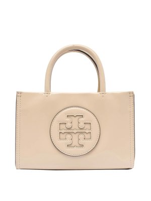 TORY BURCH: totes bags - Ella Bio Patent Mini Shopping