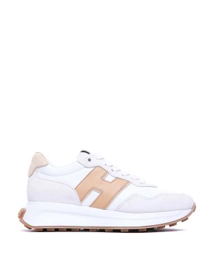 Hogan H-Stripes Sneakers - White - Women | HXW6450FJ50KCOB001