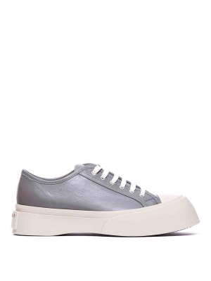 Marni: Sneaker - Sneaker - Grau