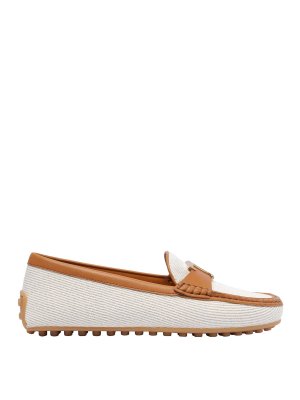 TOD'S: Mokassins und Slippers - Mokassins - Beige