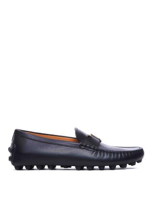 The Attico Charles Leather Loafers 20Mm - Black | 250WSH00856100