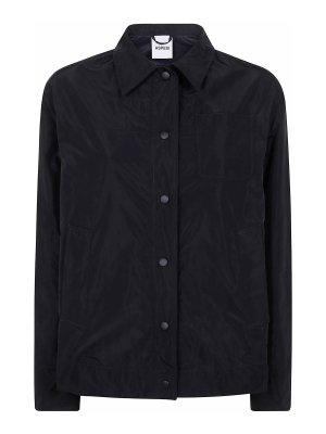 スーツ KENZO Women Suit Jackets FF52OU1419NF99 Black Kenzo Windproof Jacket - Black - Women | FF52OU1419NF99