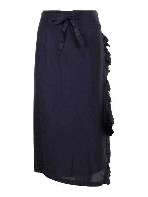 Elisabetta Franchi Skirt - Blue - Women | GO08151E2DC8