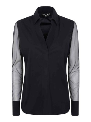 CHIARA BONI LA PETITE ROBE: shirts - Kai Illusion Jersey Shirt