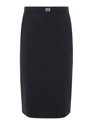 ELISABETTA FRANCHI: Knee length skirts & Midi - Pencil Midi Skirt