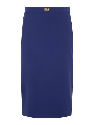 Elisabetta Franchi Skirt - Blue - Women | GO08151E2DC8
