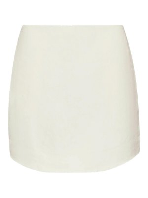 Tom Ford Crochet Mini Skirt - White - Women | GCK215YAX844AW002