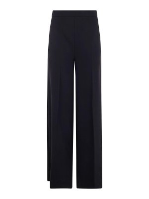 TWINSET: casual trousers - Wide Leg Trousers