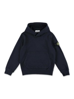 STONE ISLAND: Sudaderas y suéteres - Sudadera - Azul