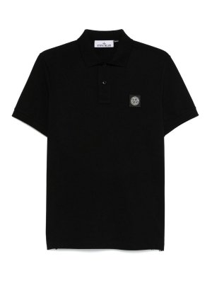 STONE ISLAND: Polos  - Polo - Noir