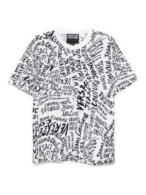 VERSACE JEANS: クルーネック - クルーネック - 黒