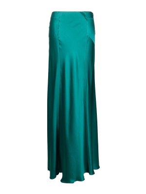 スカート LE TWINS 'Maria Cristina' long skirt (MARIACRISTINA VERDE) Le Twins Green Maria Cristina long skirt for Women Online