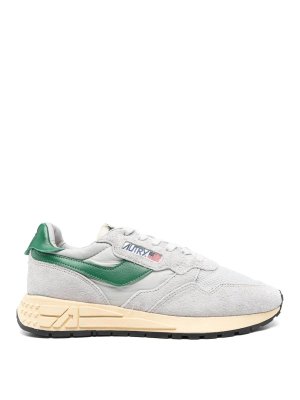 AUTRY: Chaussures de sport - Top - Gris