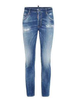 DSQUARED2: straight leg jeans - jeans