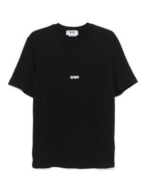 Versace Black Cotton T-Shirt - Black - Men | 10133021A134012B510