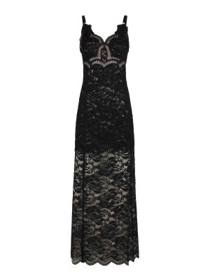 RABANNE: マキシドレス - マキシドレス - 黒