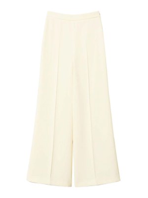 TWINSET: Pantalones casual - Chaqueta Casual - Crema