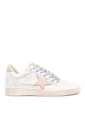 Sophia Webster フラットシューズ - 白 | SSS22064WHITE&GOLDSTUDS