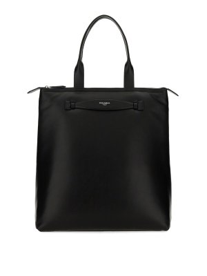 Dolce & Gabbana Jr: totes bags - Leather Shopping Bag
