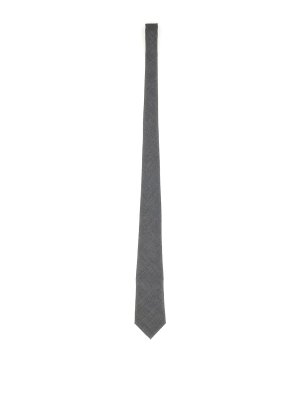 BRUNELLO CUCINELLI: Corbatas y pajaritas - Corbata - Gris