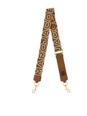 MARC JACOBS: shoulder bags - The Outline Logo Shoulder Strap