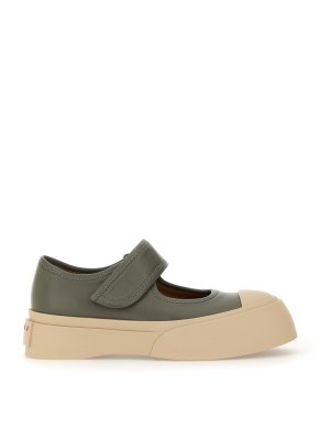 Marni: Zapatillas - Zapatillas - Gris