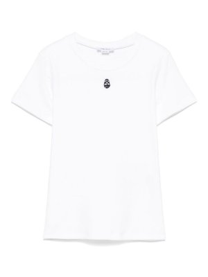 ALEXANDER MCQUEEN: T-shirts - T-Shirt - Blanc