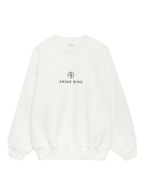 ANINE BING: Sweatshirts und Pullover - Sweatshirt - Weiß