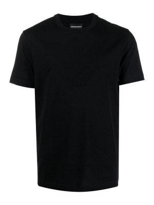 EMPORIO ARMANI: T-shirts - T-Shirt - Blau
