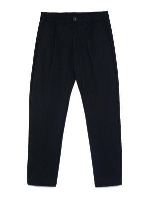 HERNO: カジュアルトラウザー - カジュアルパンツ - ブルー