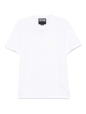 Versace Jeans Couture T-Shirt - White - Men | 78GAHT05CJ00TG03