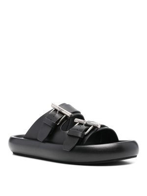 サンダル BRUNELLO CUCINELLI 'Pool Slide' sandals (MZUNAVH328 CJR38) Brunello Cucinelli Pool Slide Sandals - Men | MZUNAVH328CJR38