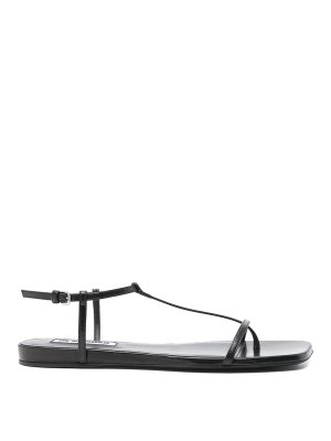JIL SANDER: Sandalen - Sandalen - Schwarz