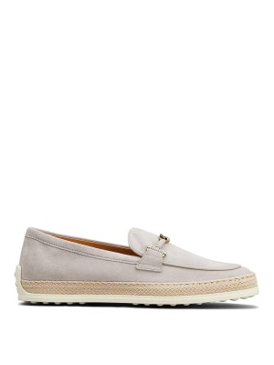 TOD'S: Mokassins und Slippers - Pumps - Grau