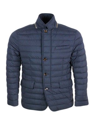 MOORER: Vestes casuals - Veste Casual - Bleu