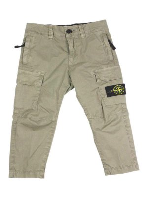 STONE ISLAND: pantaloni casual - Pantaloni