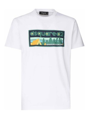 DSQUARED2: t-shirts - T-Shirt Adventure