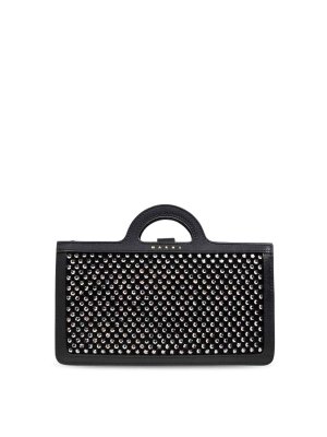Marni: shoulder bags - Rhinestone shoulder bag
