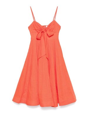 Ermanno Scervino Lace Midi Dress - Red - Women Ermanno Scervino Lace Midi Dress - Red - Women