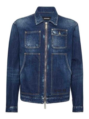 DSQUARED2: denim jacket - Denim jacket
