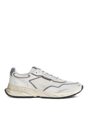 スニーカー Maison Margiela SNEAKER (S57WS0505P8153) Maison Margiela Yellow/Black Vintage Low Top Sneaker Replica