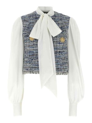 Tシャツ・カットソー PHILOSOPHY DI LORENZO SERAFINI Denim shirt (A02020730 1309) Philosophy di Lorenzo Serafini Denim Shirt | 251GA020207301309