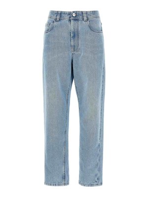 Stella Mccartney Layered Jeans - Light Blue | 6D03393SQH104545